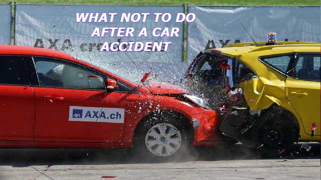 What Not to Do After a Car Accident, कार दुर्घटना के बाद क्या न करें?